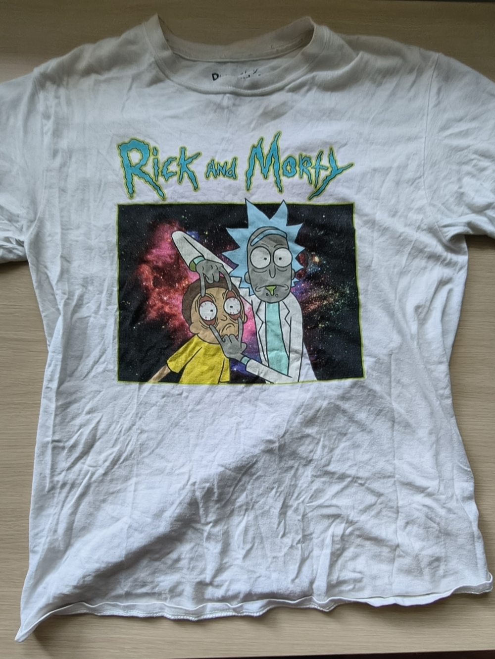 Rick and Morty Graphic White Short Sleeve T-Shirt